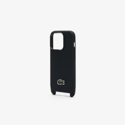 Coques Iphone | LACOSTE Coque Iphone 15 Pro Avec Broderie Crocodile