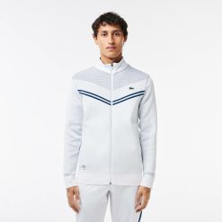 Vetements De Sport | LACOSTE Veste D'Apres-Match Lacoste Tennis X Daniil Medvedev