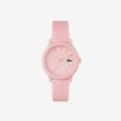 Montres | LACOSTE Montre Femme Lacoste.12.12 Avec Bracelet En Silicone Rose