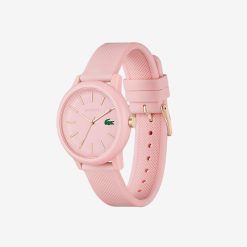 Montres | LACOSTE Montre Femme Lacoste.12.12 Avec Bracelet En Silicone Rose