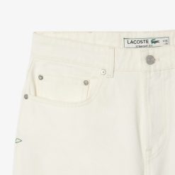 Pantalons & Shorts | LACOSTE Jean 5 Poches Straight Fit Indigo