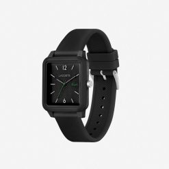 Montres | LACOSTE Montre 3 Aiguilles Lacoste.12.12 Studio Silicone Noir