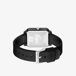 Montres | LACOSTE Montre 3 Aiguilles Lacoste.12.12 Studio Silicone Noir