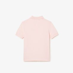 Vetements Fille | LACOSTE Polo Enfant Lacoste Regular Fit En Petit Pique Uni