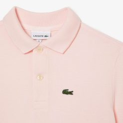 Vetements Fille | LACOSTE Polo Enfant Lacoste Regular Fit En Petit Pique Uni