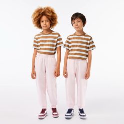 Vetements Garcon | LACOSTE Pantalon De Survetement Enfant Lacoste