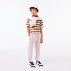 Vetements Garcon | LACOSTE Pantalon De Survetement Enfant Lacoste