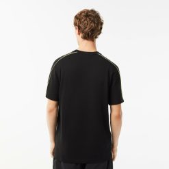 T-Shirts | LACOSTE T-Shirt Imprime Regular Fit En Pique Technique