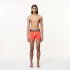 Sous-Vetements & Vetements D'Interieur | LACOSTE Lot De 3 Boxers Courts Homme Lacoste Imprimes En Microfibre