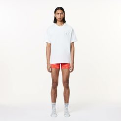 Sous-Vetements & Vetements D'Interieur | LACOSTE Lot De 3 Boxers Courts Homme Lacoste Imprimes En Microfibre