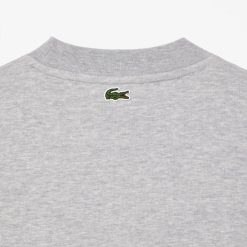 Sweatshirts | LACOSTE Sweatshirt Loose Fit En Molleton Imprime 80'S