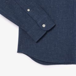 Chemises | LACOSTE Chemise Slim Fit En Chambray De Coton