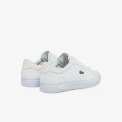 Sneakers | LACOSTE Sneakers Powercourt Homme En Cuir Brun