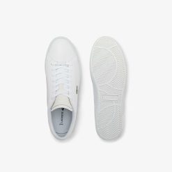 Sneakers | LACOSTE Sneakers Powercourt Homme En Cuir Brun