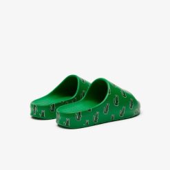 Claquettes & Sandales | LACOSTE Claquettes Serve Slide 2.0 Femme Detail Colore