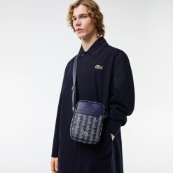 Sacoches & Pochettes | LACOSTE Sacoche Verticale The Blend Porte-Cles Integre