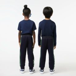 Vetements Garcon | LACOSTE Pantalon De Survetement Enfant Lacoste En Coton Biologique Et Polyester Recycle