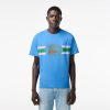 T-Shirts | LACOSTE T-Shirt Imprime Monogramme Regular Fit En Coton