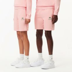 Pantalons & Shorts | LACOSTE Short Jogger Imprime Signature Lacoste