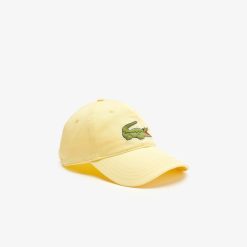 Chapeaux & Casquettes | LACOSTE Casquette Unie Ajustable Lacoste En Twill De Coton Biologique