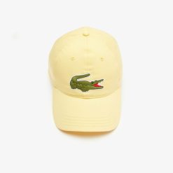 Chapeaux & Casquettes | LACOSTE Casquette Unie Ajustable Lacoste En Twill De Coton Biologique