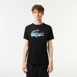 Vetements De Sport | LACOSTE T-Shirt Sport En Jersey De Coton