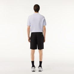 Pantalons & Shorts | LACOSTE Bermuda Chino En Gabardine De Coton