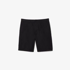 Pantalons & Shorts | LACOSTE Bermuda Chino En Gabardine De Coton