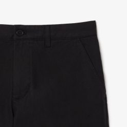 Pantalons & Shorts | LACOSTE Bermuda Chino En Gabardine De Coton