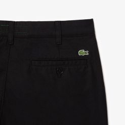 Pantalons & Shorts | LACOSTE Bermuda Chino En Gabardine De Coton