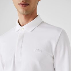 Polos | LACOSTE Polo Smart Paris Coton Stretch Manches Longues