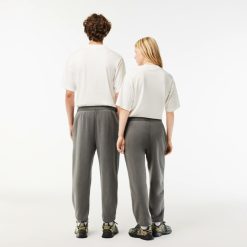 Pantalons & Shorts | LACOSTE Pantalon De Survetement Jogger En Molleton De Coton