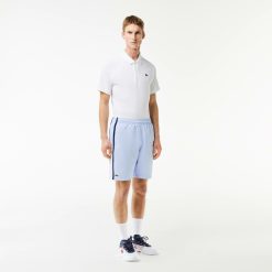 Vetements De Sport | LACOSTE Short Leger Lacoste Sport A Empiecements Color-Block