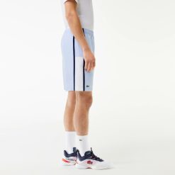 Vetements De Sport | LACOSTE Short Leger Lacoste Sport A Empiecements Color-Block