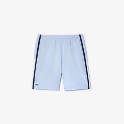 Vetements De Sport | LACOSTE Short Leger Lacoste Sport A Empiecements Color-Block