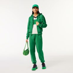 Sweatshirts | LACOSTE Sweatshirt Zippe Jogger En Molleton Gratte