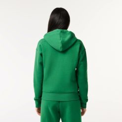 Sweatshirts | LACOSTE Sweatshirt Zippe Jogger En Molleton Gratte