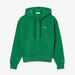 Sweatshirts | LACOSTE Sweatshirt Zippe Jogger En Molleton Gratte