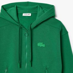 Sweatshirts | LACOSTE Sweatshirt Zippe Jogger En Molleton Gratte