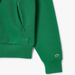 Sweatshirts | LACOSTE Sweatshirt Zippe Jogger En Molleton Gratte