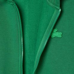 Sweatshirts | LACOSTE Sweatshirt Zippe Jogger En Molleton Gratte