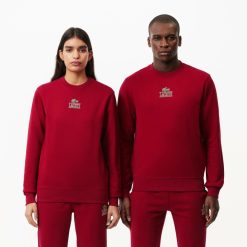 Sweatshirts | LACOSTE Sweatshirt Jogger Avec Imprime Signature