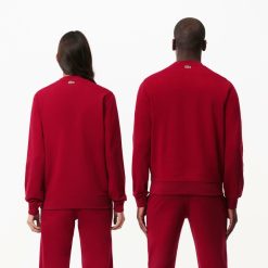 Sweatshirts | LACOSTE Sweatshirt Jogger Avec Imprime Signature