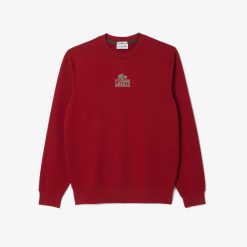 Sweatshirts | LACOSTE Sweatshirt Jogger Avec Imprime Signature