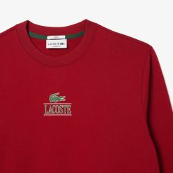 Sweatshirts | LACOSTE Sweatshirt Jogger Avec Imprime Signature