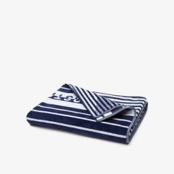 Linge De Maison | LACOSTE Serviette De Plage L Stripe