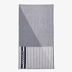 Linge De Maison | LACOSTE Serviette De Plage L Stripe