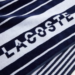 Linge De Maison | LACOSTE Serviette De Plage L Stripe