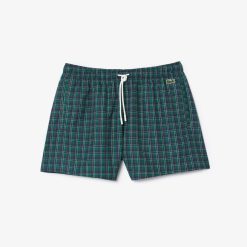 Maillots De Bain | LACOSTE Short De Bain Court Imprime