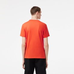 Vetements De Sport | LACOSTE T-Shirt Homme Lacoste Sport Regular Fit En Coton Biologique